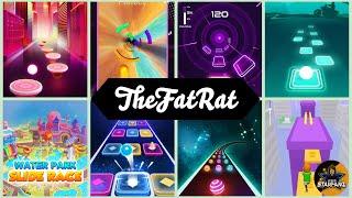 THEFATRAT!! EDM RUSH!! (DANCING ROAD, TILES HOP, HOP BALL 3D,...)