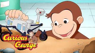 Curious George  George learns about Mars   Kids Cartoon   Kids Movies  Videos for Kids