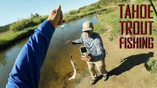 Fishing for Trout All Around Lake Tahoe w/ Paq The OutKaster | ITGETSREEL Episode 194