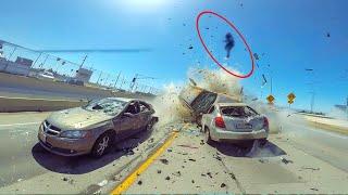 BEST OF SEMI-TRUCK CRASHES | Road Rage, Hit and run, Brake checks | CAR CRASHED COMPILATION 2024