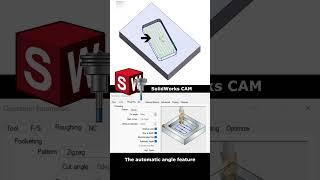 The automatic angle feature (Roughing Parameters)