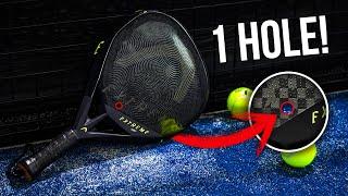 I TESTED THE 1 HOLE RACKET (HEAD EXTREME ONE) - the4Set