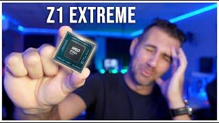 CPU AMD Ryzen Z1 Extreme Performance, Temperatures & Gameplay