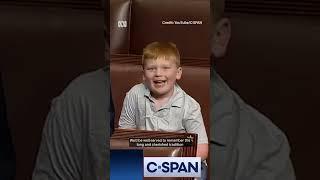 US Republican John Rose upstaged by mischievous son | ABC News