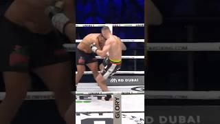Sergej Maslobojev did DAMAGE against Khbabez at #GLORY100 