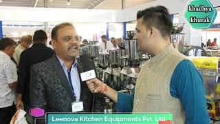 Leenova Kitchen Equipments - sharing their views at KhadhyaKhurak 2018 Golden Edition Exhibition