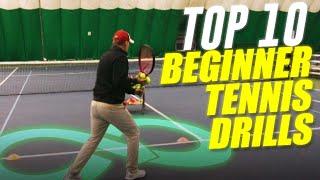 Top 10 Beginner Tennis Drills for Jan 2022