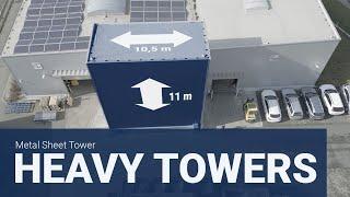 Metal Sheet Tower | HEAVY TOWERS