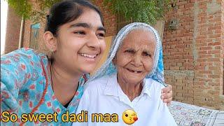 Super Dadi with Anshu || Anshu's  village vlogs || Snappy girls || @THEROTT ||