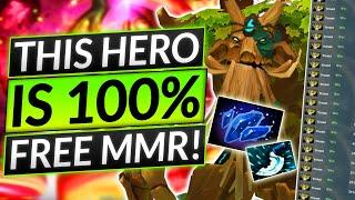 HIGHEST WIN RATE Hero in Dota - Main for FREE MMR in 7.34b - Dota 2 Treant Protector Guide