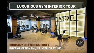 LUXURIOUS GYM TOUR || MINISTRY OF FITNESS || INTERIOR DESIGN BY AP INTERIOR STUDIO