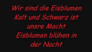 Eisblume-Eisblumen with lyrics