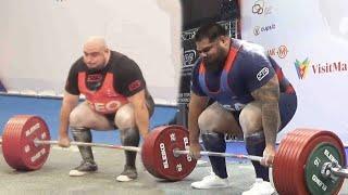 Jesus Olivares vs. Temur Samkharadze @ +120kg - World Classic Powerlifting Championships 2024