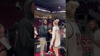 Awkwardness on display between Chloe Kitts and Collin Murray-Boyles