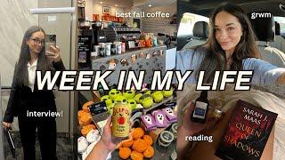 VLOG ️ in-person interview, 10-minute natural makeup, opening up, mall shopping, an emotional week