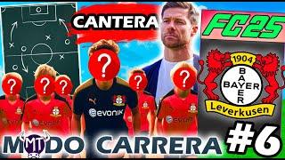 XABI ALONSO está creando LA MEJOR CANTERA del MUNDO!!|EA FC 25 Modo Carrera Bayer Leverkusen #6