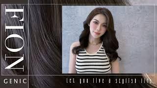 霧灰棕GENIC 讓妳時尚地生活著/Let you live a stylish life宣尼鉑金光燦護髮 手機動態。染髮攝影作品