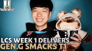 The #LCS is the Most Exciting its Been in Years | #GenG Throttles #T1