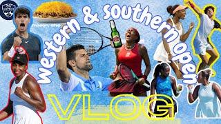 A week at the Western & Southern Open 2023 | I met a pro! #vlog #tennis #cincyprotennis #usopen