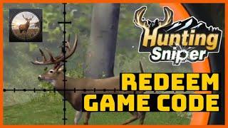 How to Redeem Hunting Sniper Game Code Online 2023?