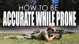 Former Green Beret Shows How To Be Accurate While Prone | Tactical Rifleman