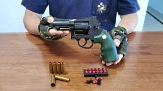 ZP5 Revolver Soft Bullet Toy Gun Unboxing 2022 - Realistic Airsoft Pistol