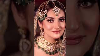 hiba Bukhari bridal look | danish taimoor| sajal Ali |ayeza Khan | aiman Khan | hum dono drama