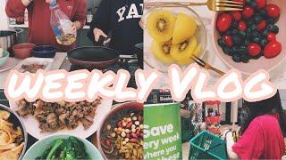 Weekly Vlog澳洲留学生活之一起同居吧/做饭/逛街/学习/brunch/超市/健身