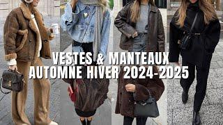 VESTES ET MANTEAUX À AVOIR POUR L'AUTOMNE-HIVER ️