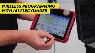 Wireless Programming with IAI EleCylinder