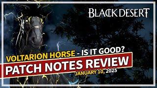 NEW Voltarion Horse & Stats Revealed - Global Lab Notes Jan 10 | Black Desert