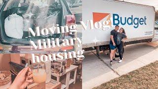 MOVING VLOG #1! We're moving into Military Housing! | Military PCS