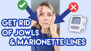 How to Treat Jowls and Marionette Lines At Home | Mature Skin