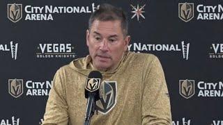 Vegas Golden Knights head coach Bruce Cassidy encourages community to vote