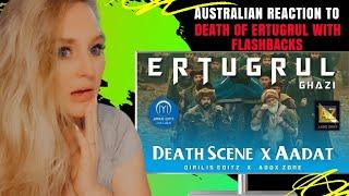 Death of Ertugrul Ghazi with Flashbacks - Australian Reaction - Aadat instrumental  #jimbs #ertugrul