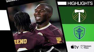 Portland Timbers vs. Seattle Sounders FC | Cascadia Cup! | Full Match Highlights | August 31, 2024