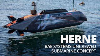 In action - the HERNE XLUAV uncrewed autonomous submarine