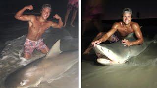 Man catches bull shark on Long Island