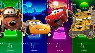 ️ Tow Mater vs Dinoco King vs Lightning Mcqueen vs Cursed Miss Fritter /\ Coffin Dance 