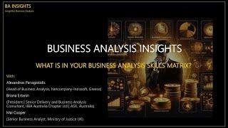 What Is In Your Business Analysis Skills Matrix?