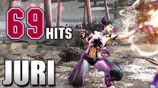 69-Hit combo! SF6 Juri Combos + Hype!