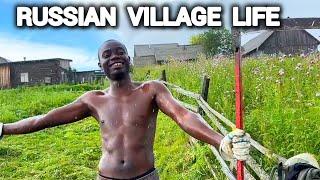 Insane two weeks in a Russian village  |Africans in Russia 