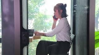 Soundbox- Soundproof office phone booth