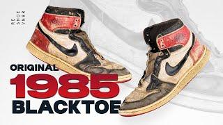 $5,000 Extremely Rare '85 Black Toe Jordan 1 Restoration