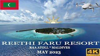 Reethi Faru Resort - Maldives | DRONE | 4K | 2023