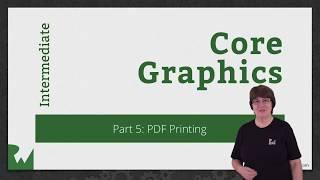 PDF Printing with Core Graphics - Learning Core Graphics - raywenderlich.com