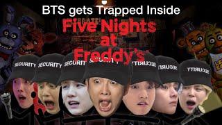 BTS Stickman | BTS Gets Trapped Inside Five Nights at Freddy’s!