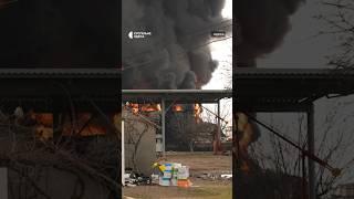 Після атаки дронами Одесу затягнуло чорним димом