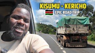 KENYA'S MILLION DOLLAR Scenic Views!! Kisumu To Kericho Epic Road Trip, This Is Beautiful