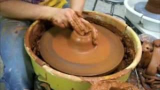First day of class Pottery Wheel throwing